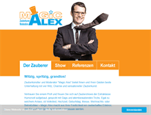 Tablet Screenshot of magicalex.info